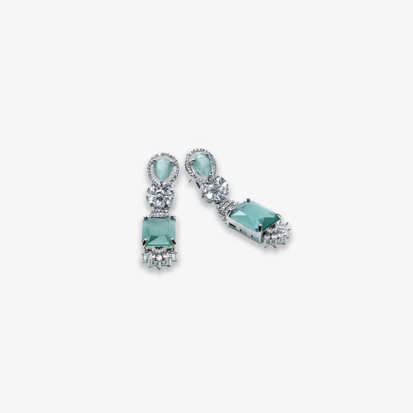 Emerald Isle Glamour Drop Earrings