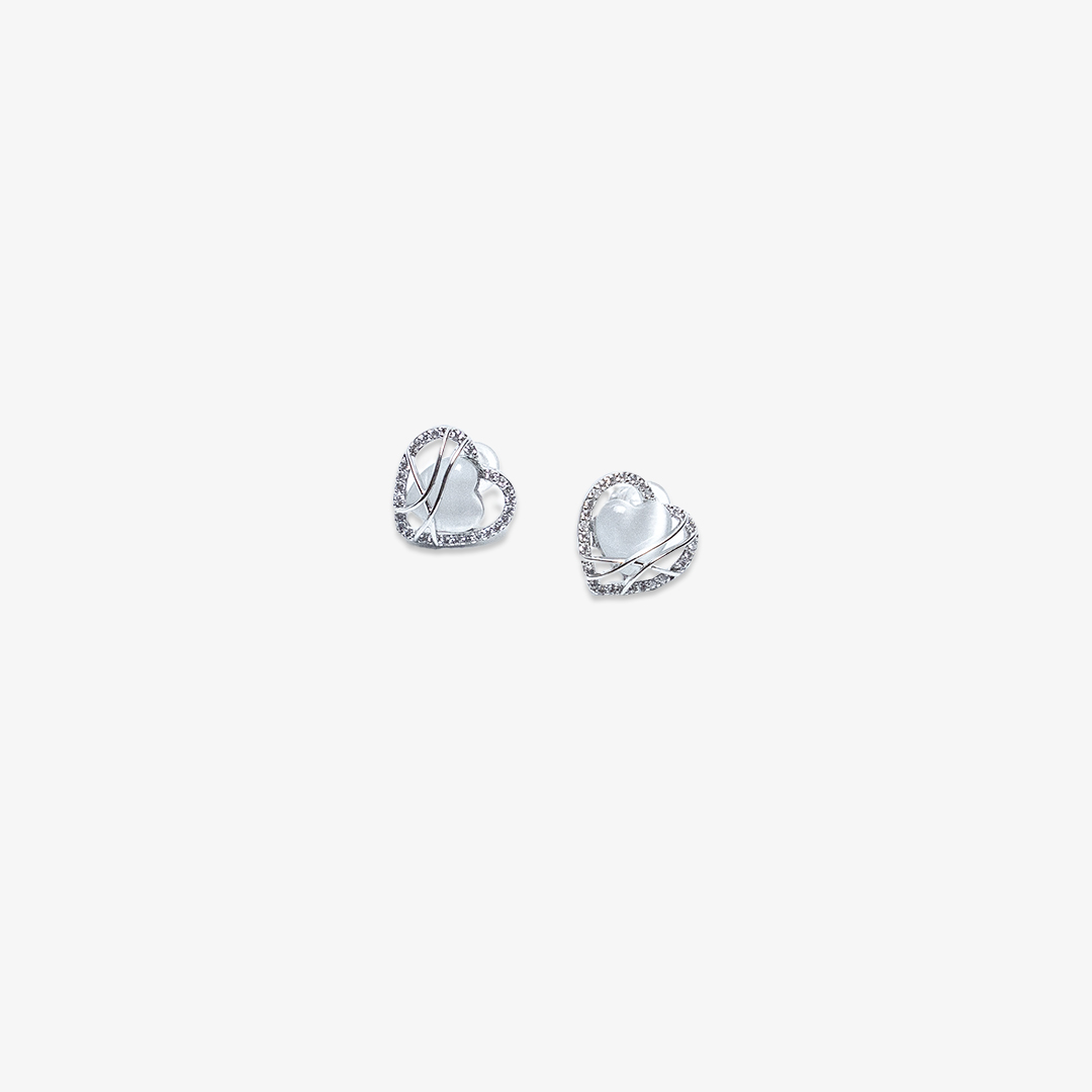 heart-shaped-stud-earrings-with-pave-outline-silver-2